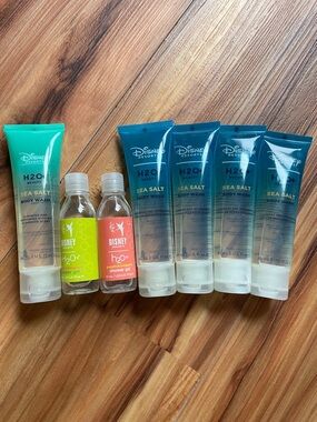 Disney H2O+ Sea Salt Body Wash Variety Pack Blue & Green Accents Disney Resorts